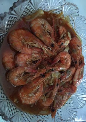 Foto resep Udang saos pedas