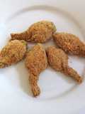 Stuffed and Breaded Zucchini Flowers in Air Fryer