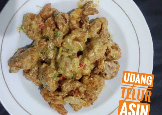 Udang Tepung Saus Telur Asin