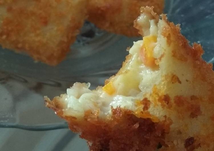 Cara termudah untuk Vegan AppetizingRisoles isi rogout ayam