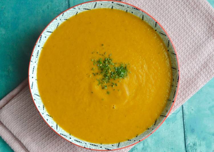 Steps to Make Speedy Carrot and Courgette Soup