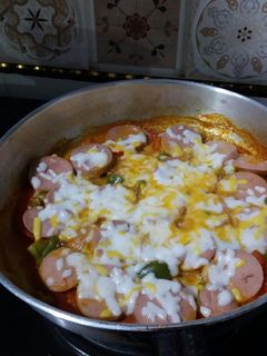 عکسی از دستور شام ساده