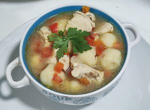 Una foto de Sopa Vorí Vorí