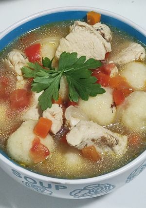 A picture of Vorí Vorí Soup.