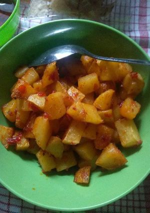 Foto resep Sambal goreng kentang