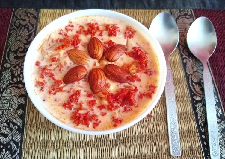 How to Prepare Quick Carrot and vermicelli sewai payesam