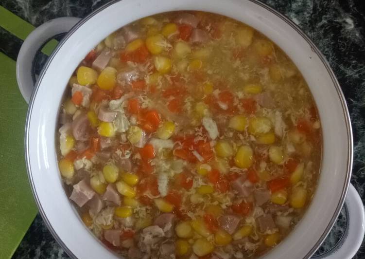Sup Jagung Sederhana ala Marcella