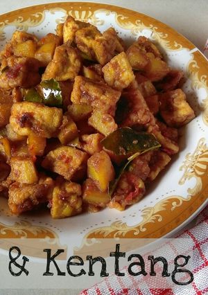Foto resep Tahu & Kentang Bumbu Kecap