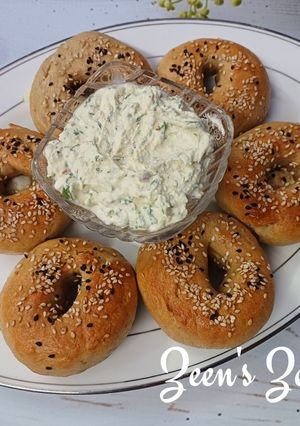 A picture of Bagels with Barley Millet Flour.