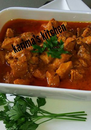 A picture of Butter chicken.