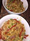 Chop suey con arroz