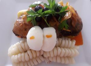 Una foto de Escabeche de Pescado a lo Carmelita