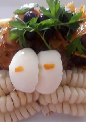 Una foto de Escabeche de Pescado a lo Carmelita