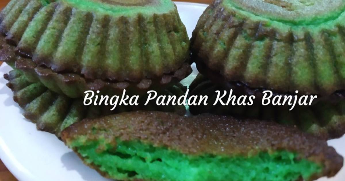 Resep Bingka Pandan Khas Banjar Oleh Sekarraduhin Cookpad