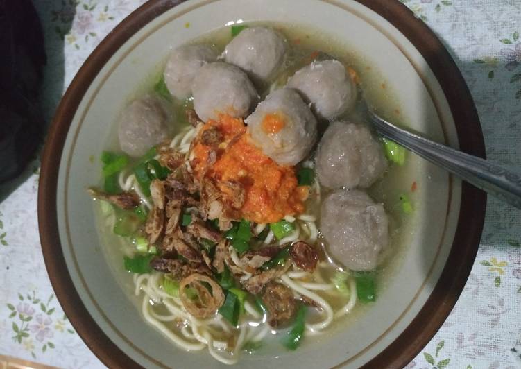 Bakso tanpa tulang sapi