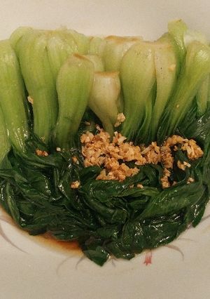 Foto resep Bok Choy Stir Fry with Oyster Sauce and Garlic Oil