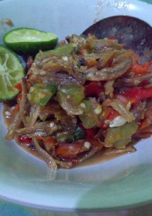 Foto resep Sambal teri belah