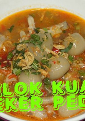 Foto resep Cilok kuah ceker pedas