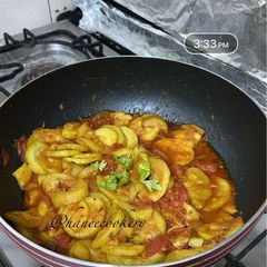 A picture of Zucchini curry ❦.