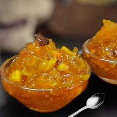 A picture of Raw mango chunda.