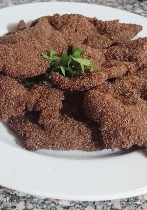 صورة لوصفة كبدة بالرده 🥰