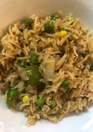صورة لوصفة الطبق الصيني (Fried Rise)