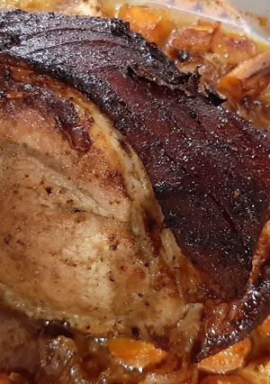 Une photo de Krustenbraten- Rôti à la bavaroise