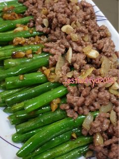 Foto resep Buncis Daging Sapi