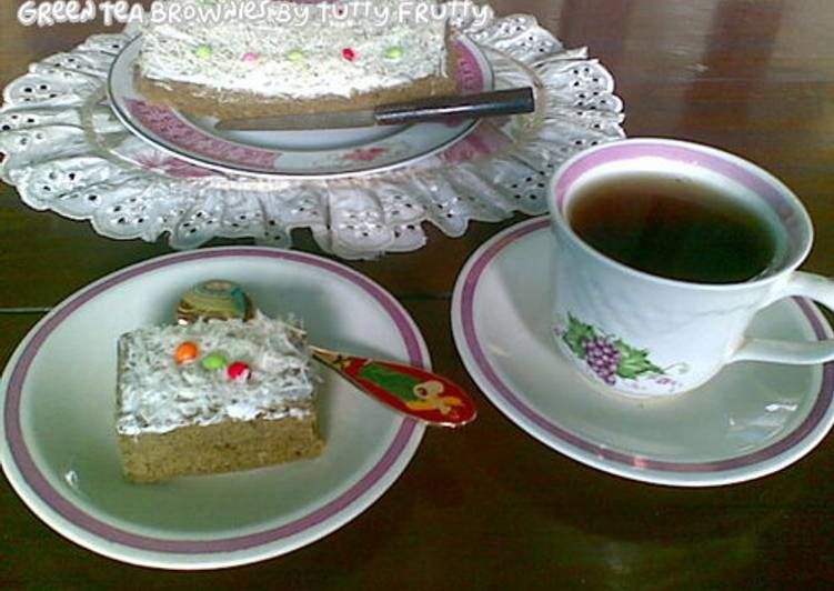 Langkah Mudah untuk Membuat GreenTea Brownies yang Lezat