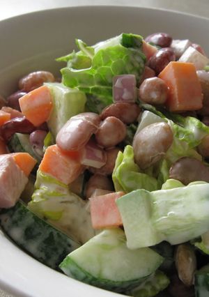 A picture of Four Beans Salad.