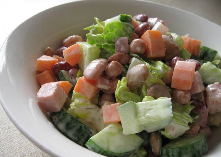 Steps to Make Perfect Four Beans Salad