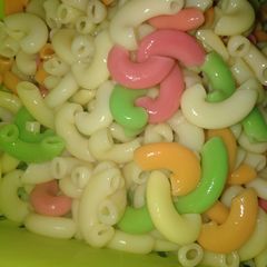 A picture of Boiled macroni.