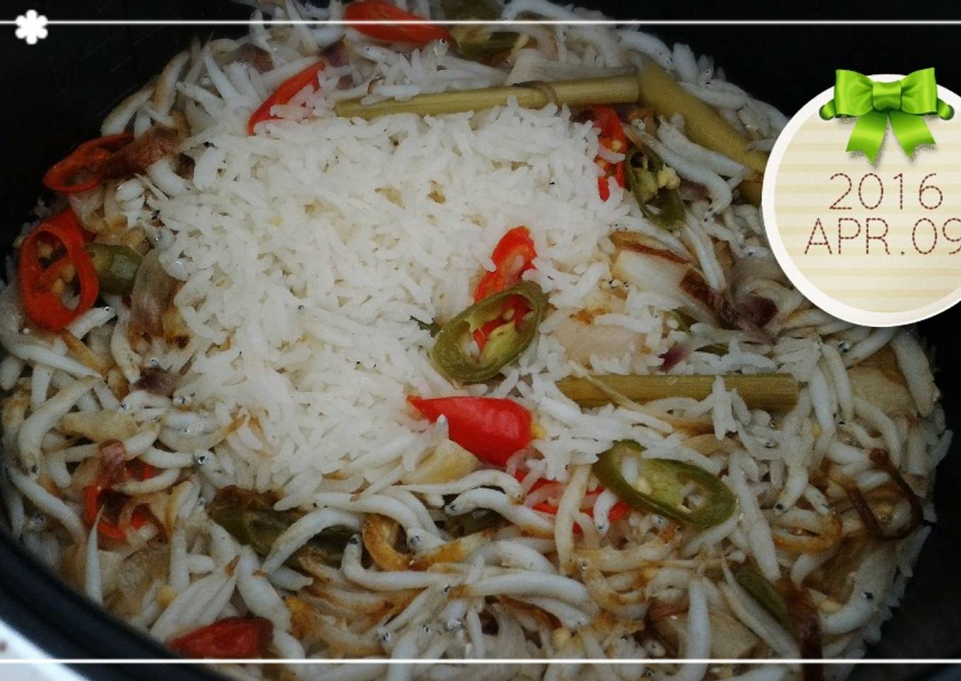Nasi Liwet Teri Magic Com Wangi!
