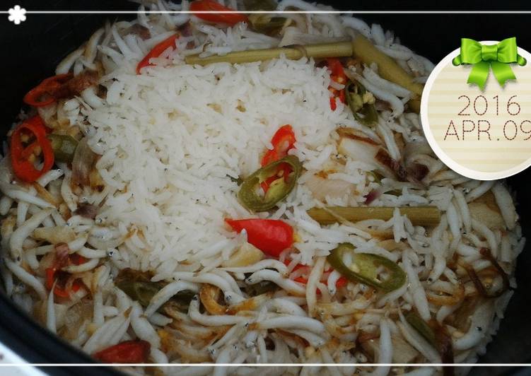 Nasi Liwet Teri magic com Wangi!