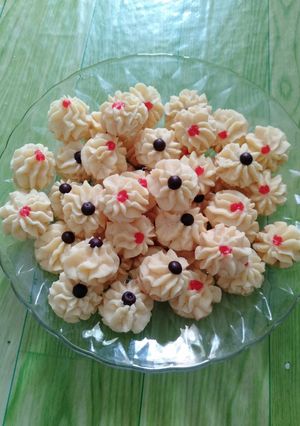 Foto resep Semprit susu 3 bahan