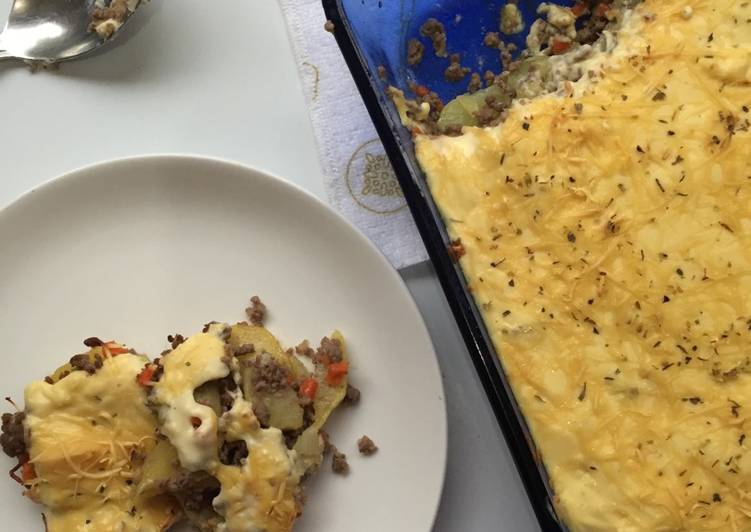 Kentang lapis panggang