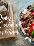 Daging cendawan sos tiram