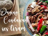 Daging cendawan sos tiram