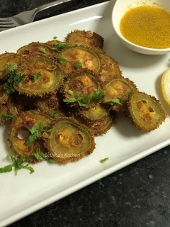 A picture of Kantola / Teasle Gourd / Kakrol Chips.