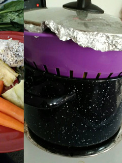 Una foto de Verduras al vapor sin vaporera
