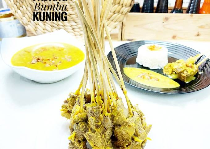 Sate Padang Bumbu Kuning