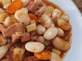 Guiso de porotos pallares o alubias