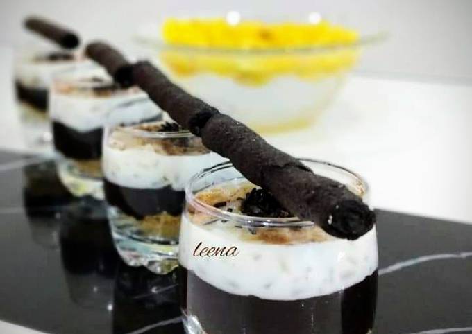 Recipe of Eric Ripert Brown Rice Chocolate kheer Shots