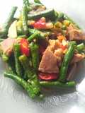 Oseng kacang sat set