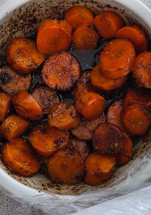 Una foto de Zanahorias a la andaluza