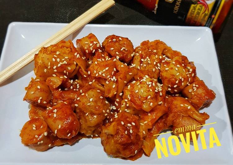 Resep Pangsit Gochujang, Enak