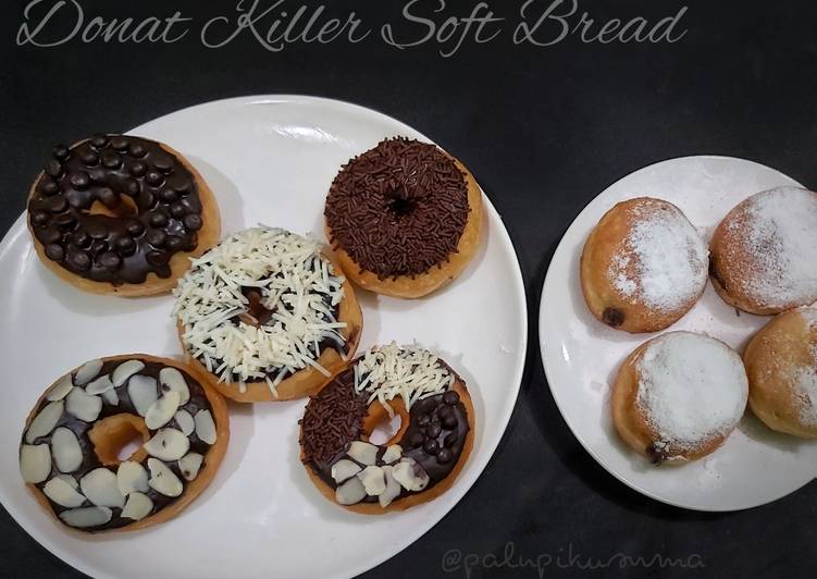 6 Resep: Donat Killer Soft Bread yang Lezat!