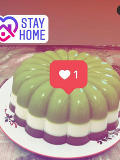 Foto resep Pudding Lumut Lapis Coklat