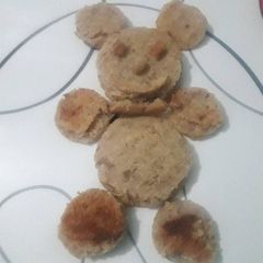 A picture of Teddy cake.