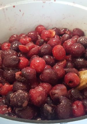 Une photo de Confiture de cerises